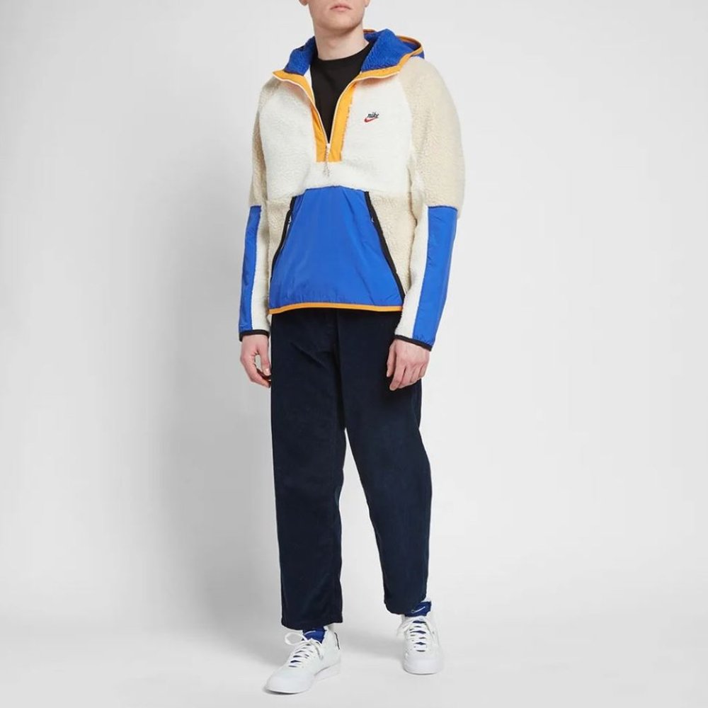 Nike Sportswear 1/2-Zip Sherpa Hoodie